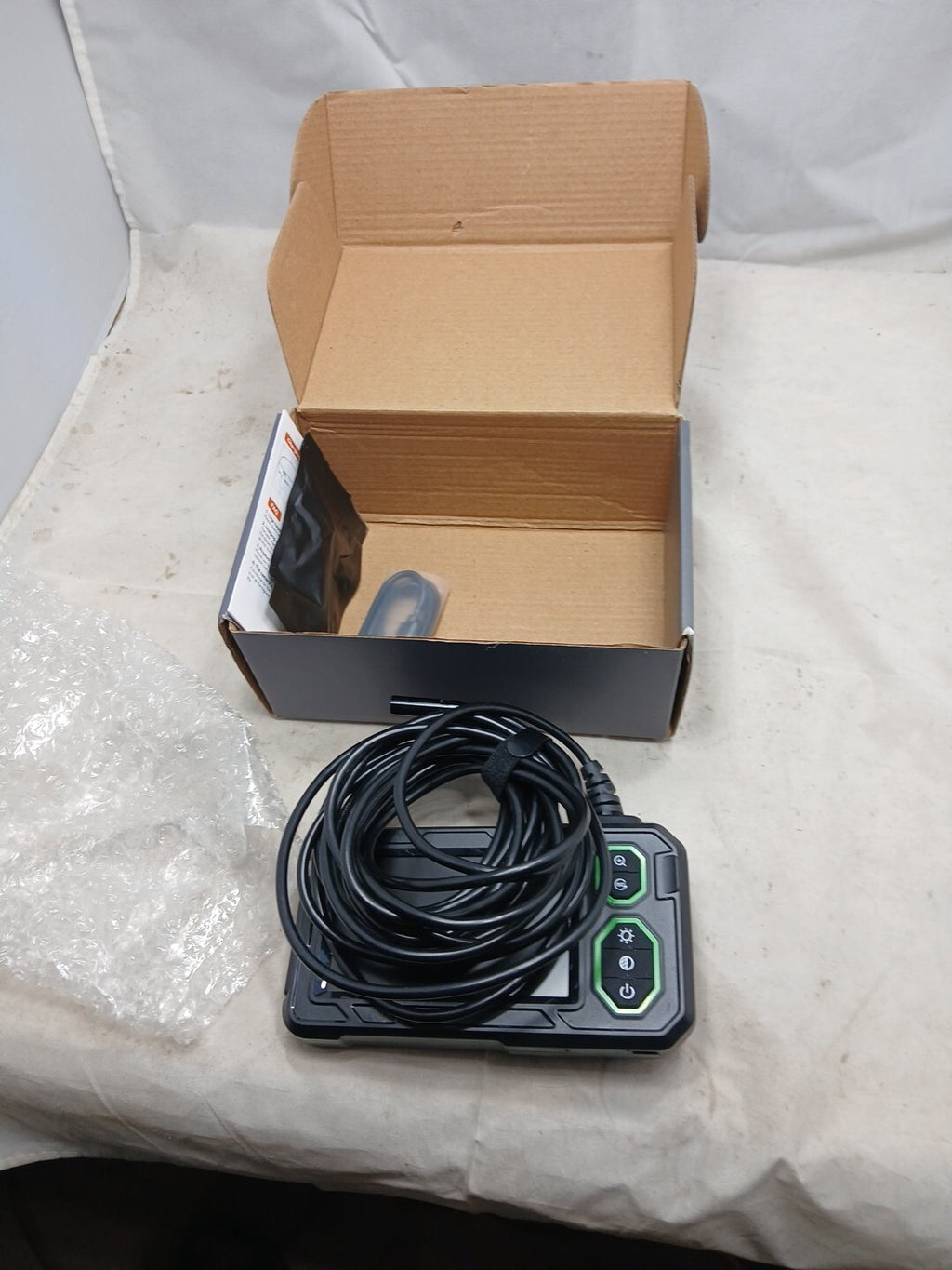 Endoscope Camera with Light, 4.3" Inspection Camera, 1920P HD Borescope NOB