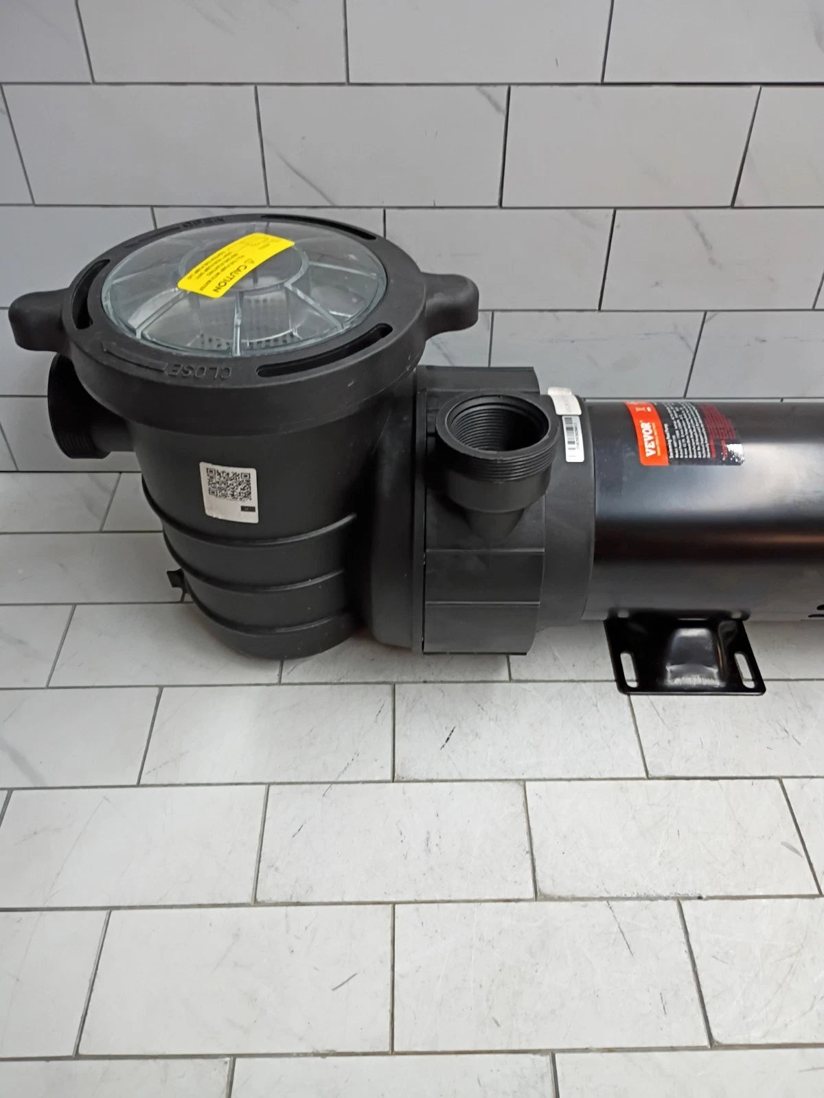 1.5HP Dual Speed Above Ground Pool Pump 110V 110GPM w/Strainer Basket OPEN BOX