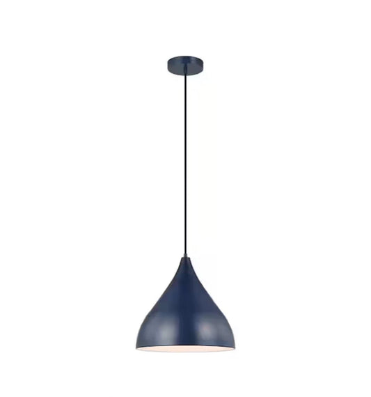 Generation Lighting Oden 1-Light Midnight Black Medium Statement Pendant Light