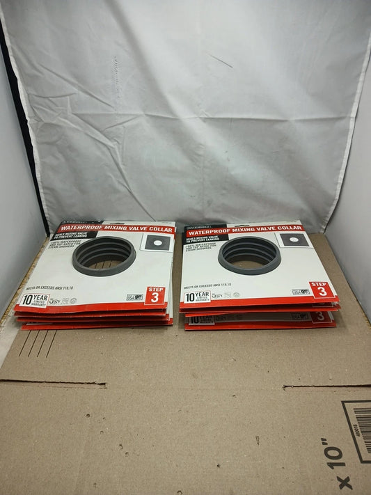 8pck Everbilt EVBWPVC1PK Watershield Shower System Seal 8 in. Waterproof Mixing