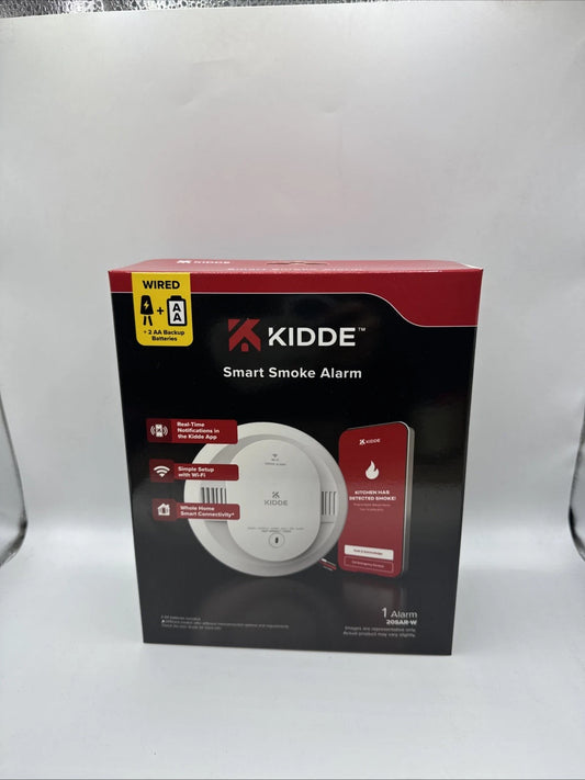 BRAND NEW Kidde Smart Smoke Alarm Detector WIRED Model 20SAR-W Wi-Fi