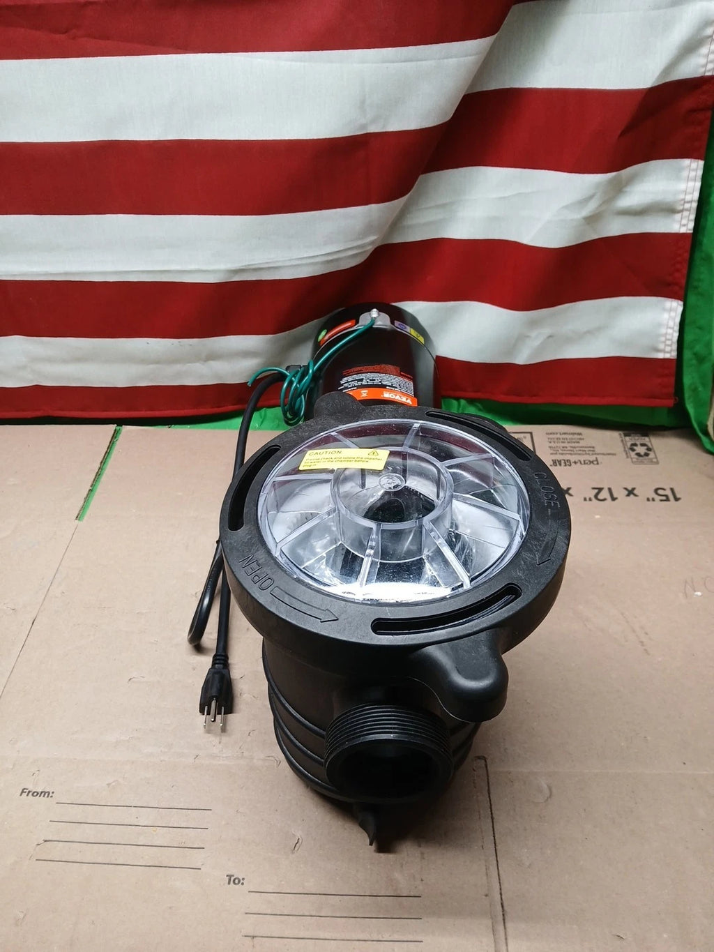 VEVOR Swimming Pool Pump 2.0HP 115V 1500W, Single Speed Pumps for Above...