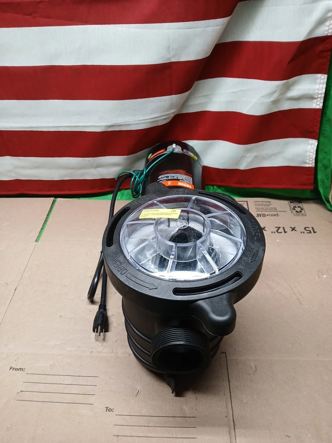 VEVOR Swimming Pool Pump 2.0HP 115V 1500W, Single Speed Pumps for Above...