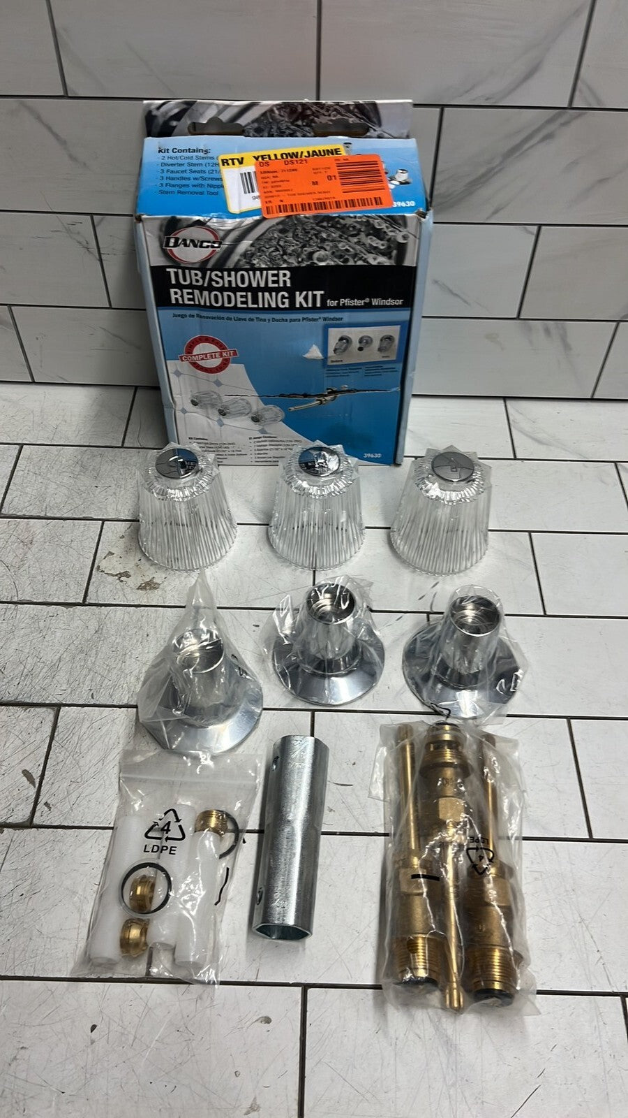 Danco 39630 Tub/Shower Remodeling Kit for Pfister Windsor OPEN BOX