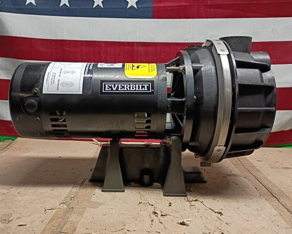 Everbilt HDLS15P, Lawn Irrigation Pump Plastic 1-1/2HP 52-GPM, Open Box,
