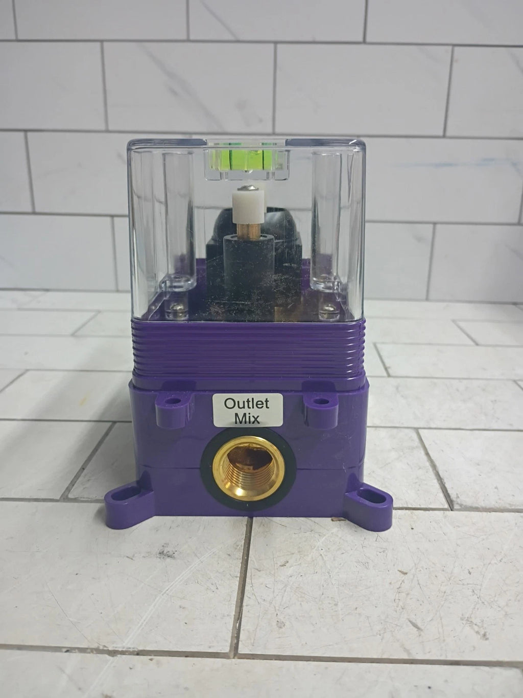 NEW IN WALL SHOWER FAUCET MIXING VALVE. Open Box Read Description