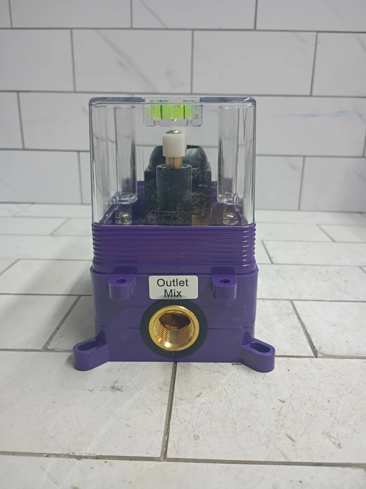 NEW IN WALL SHOWER FAUCET MIXING VALVE. Open Box Read Description