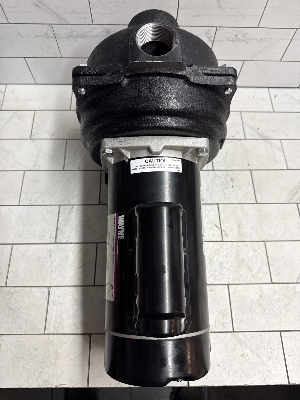 Wayne 58409-WYN1, 2 HP Permanent Lawn Irrigation Sprinkler Pump Open Box,