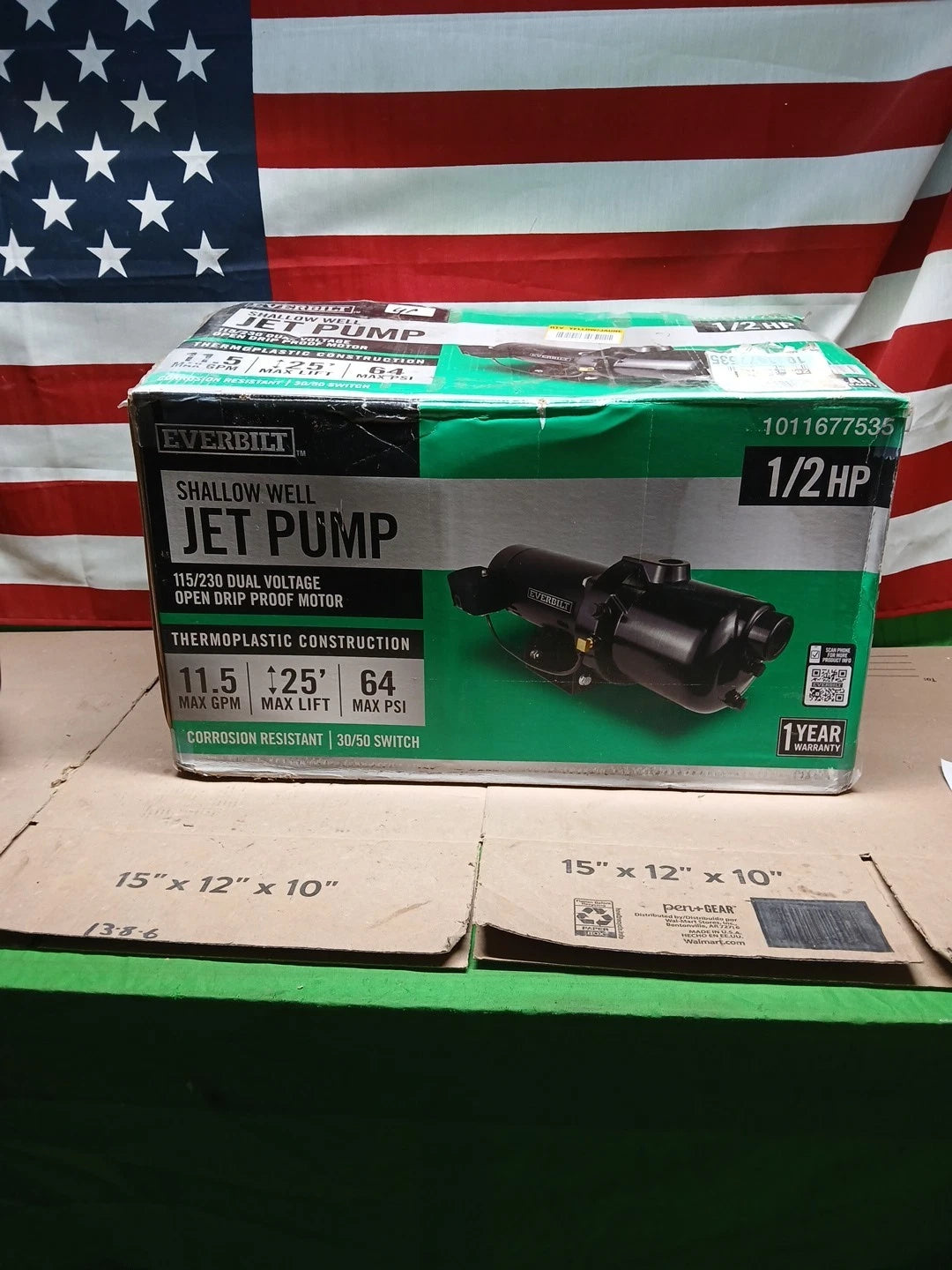 Everbilt 1/2 HP Shallow Well Jet Pump 1011677535