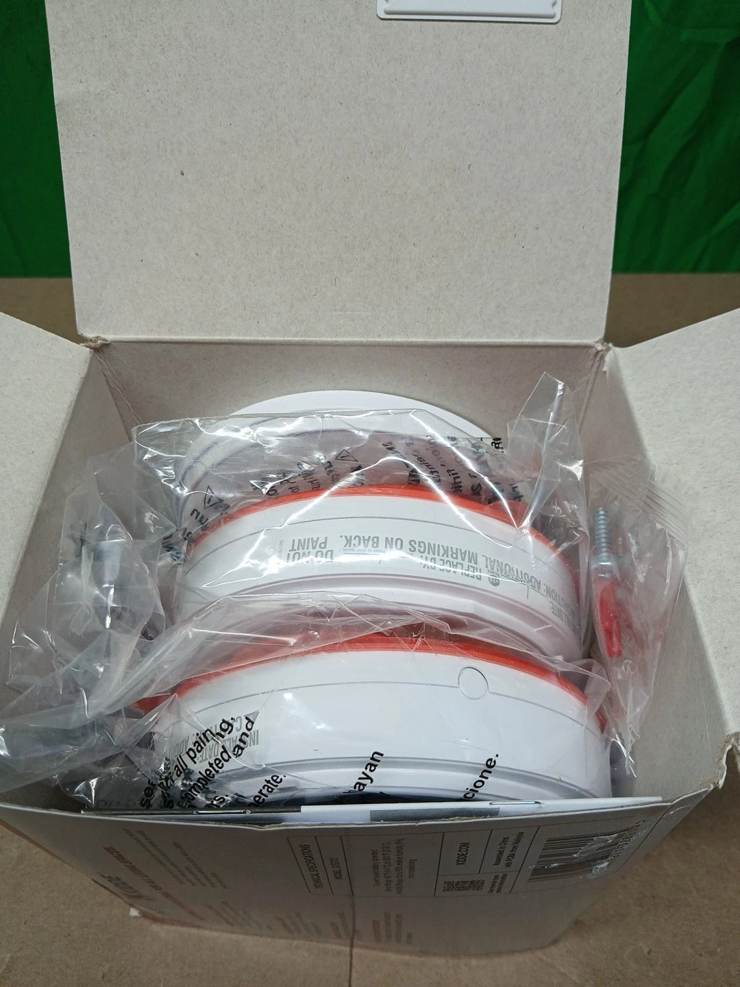2 PACK Kidde Smoke Detector 10-Year Battery Powered LED Warning Light 20SD10.