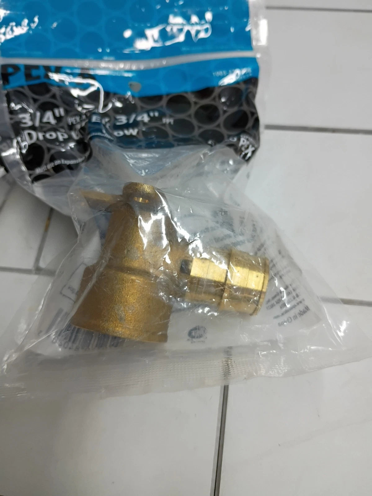 2X Apollo EPXDEE34 90-Degree Drop-Ear Elbow Brass 3/4" x 3/4" New Sealed