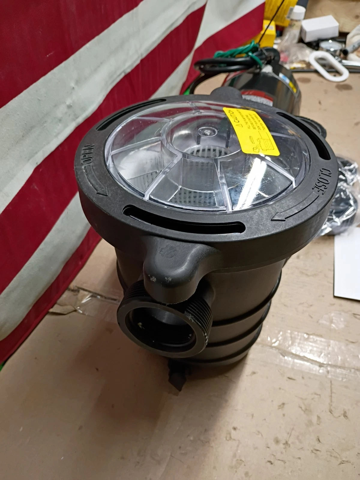 VEVOR HAP1100, Swimming Pool Pump, 1.5 HP 115 V, 1100W Single Speed Pump, OB,