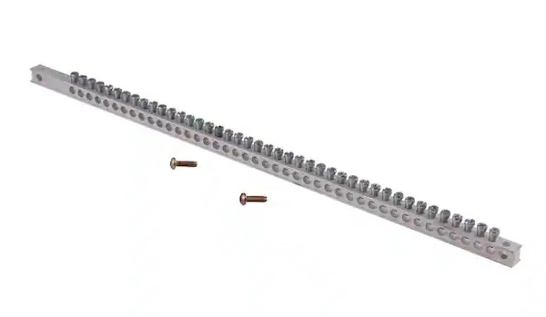 GE 3-pack PowerMark Gold 42-Hole Grounding Bar Kit