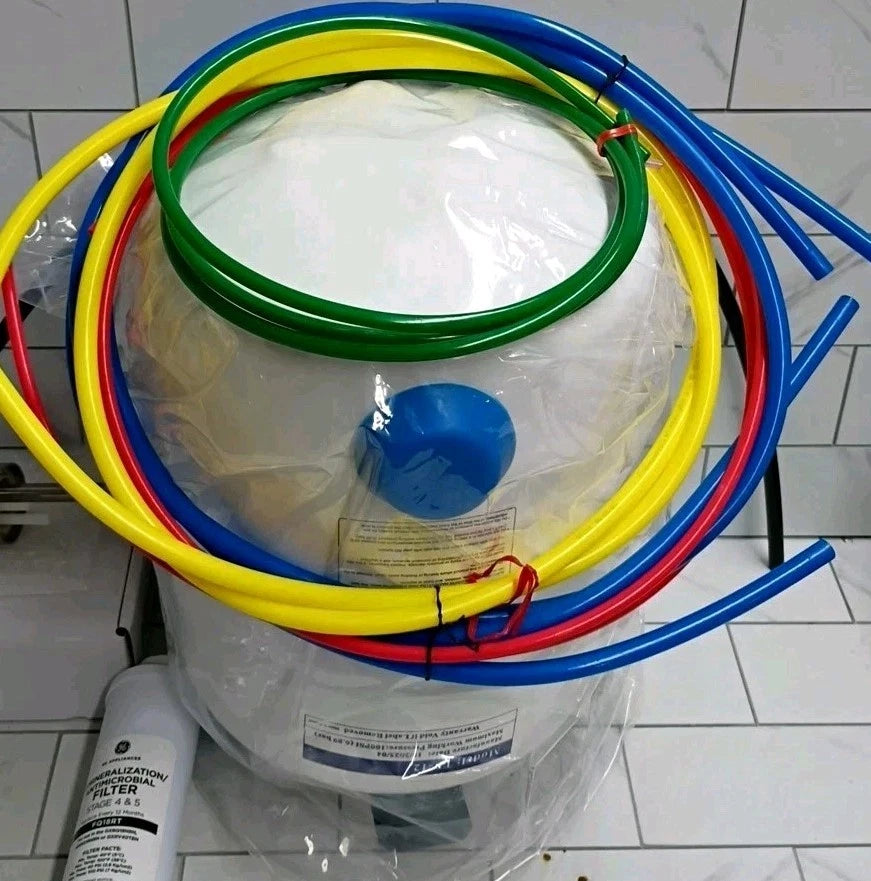 GE Under Sink 5-Stage Reverse Osmosis Water Filtration System GXRV40TBN Open Box