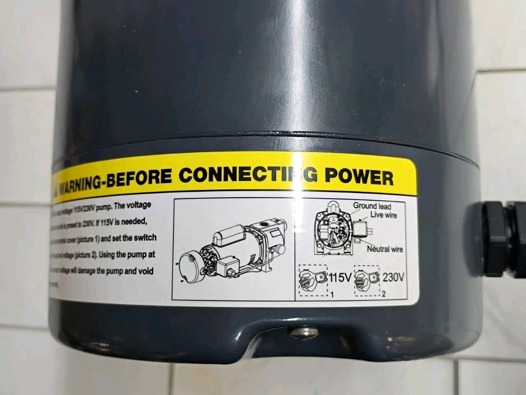 Leo 1-1/2hp Lawn Sparkler Pump Model Ucsm150 New Open Box.