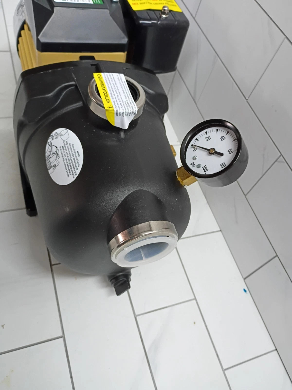 K2 Pumps Shallow Well Jet Pump 3/4 Hp Lead Free Thermoplastic 115/230V OPEN BOX