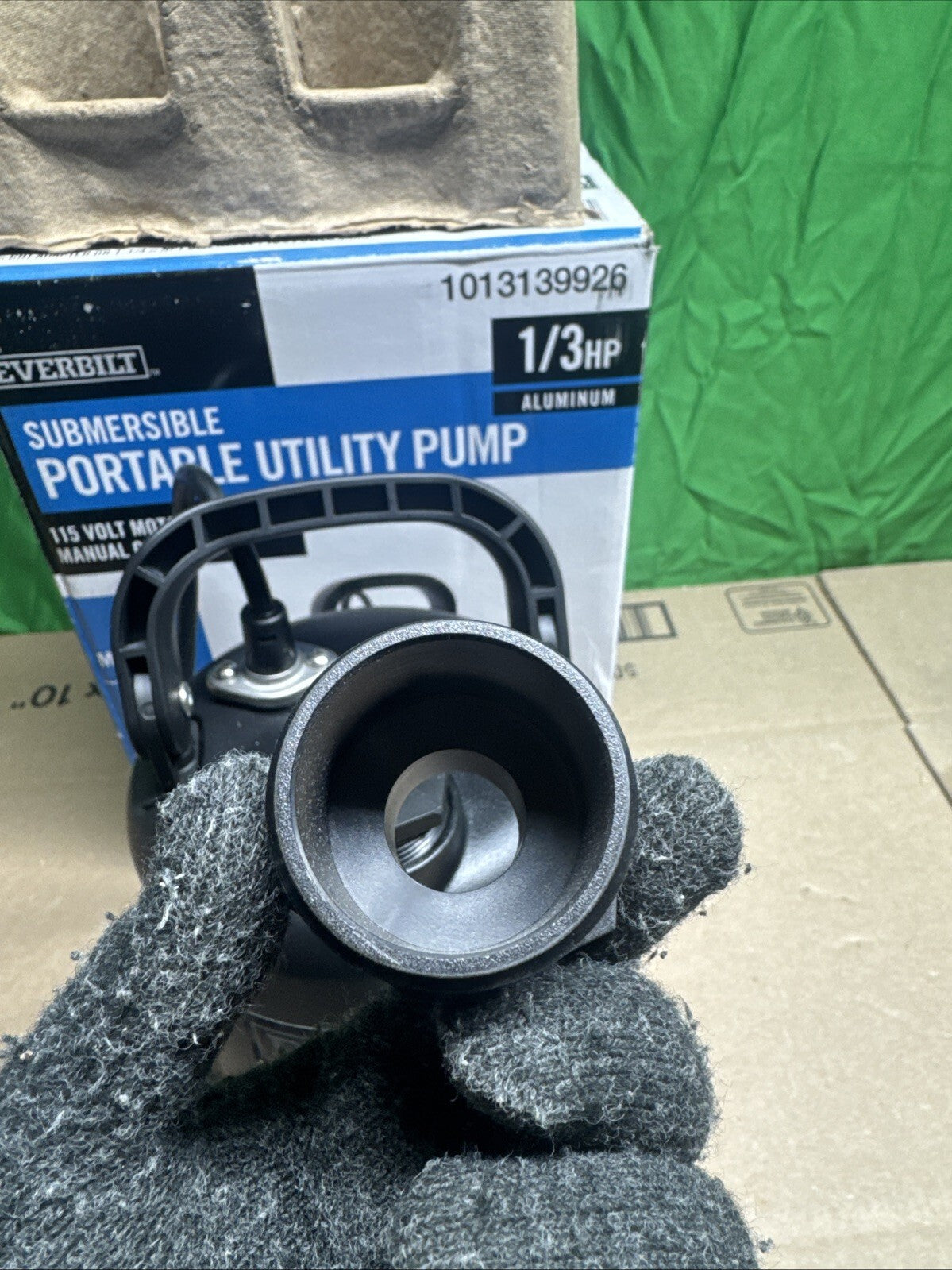 Everbilt 1/3 HP Submersible Aluminum Utility Pump