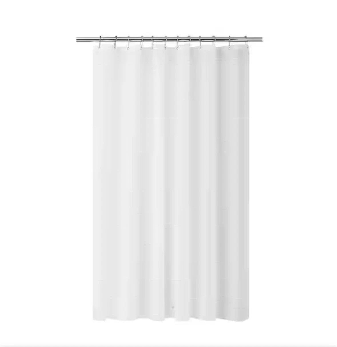 4G PEVA Shower Curtain Liner White 70" W x 72" L MSI006866. 8PACK