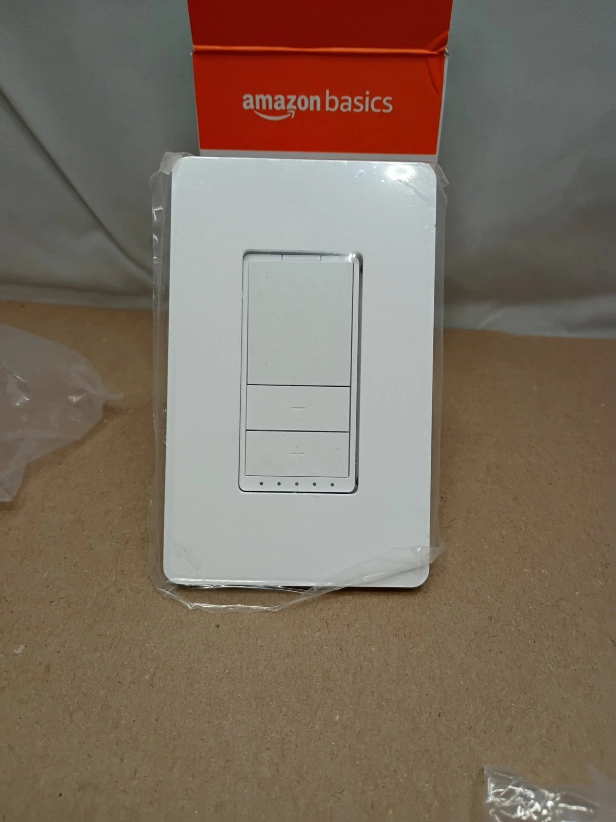 Amazon Basics Single Pole Neutral Wire Smart Switch ASIN B095X5H16 Open Box