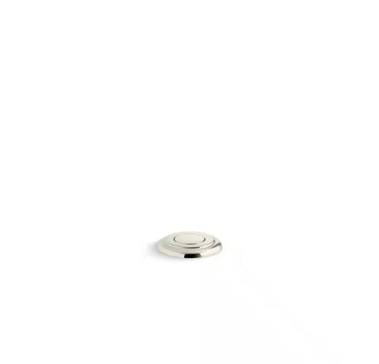 KOHLER Garbage Disposal Air Switch Button in Vibrant POLISHED Nickel 35725-SN