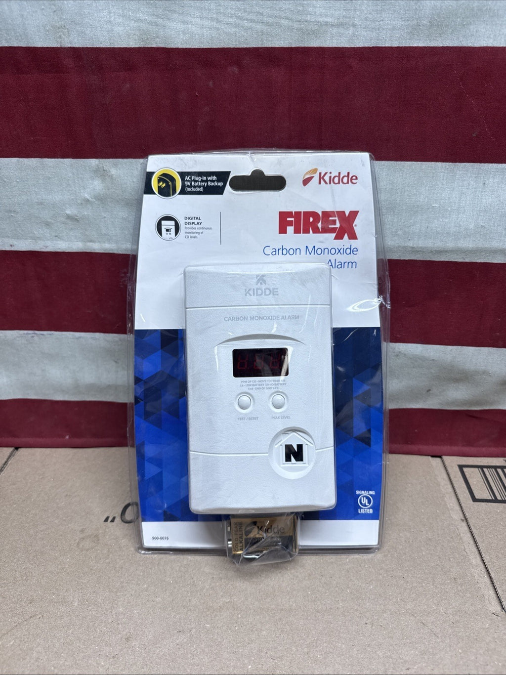 Kidde 900-0076 Carbon Monoxide Alarm w/ Digital Display KN-COPP-3 - White