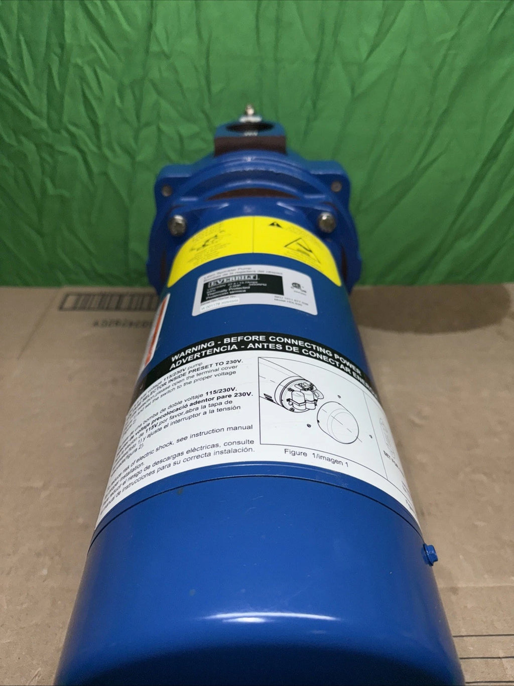 Everbilt Professional Irrigation Pump Cast Iron 2 HP Dual Voltage, HDLS20 PARTS