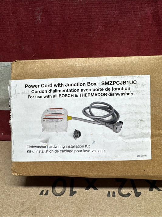 Bosch & Thermador Dishwasher SMZPCJB1UC power cord with junction box