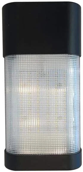Commercial Electric 19-Watt Black Outdoor Integrated LED Classic Wall Pack Light