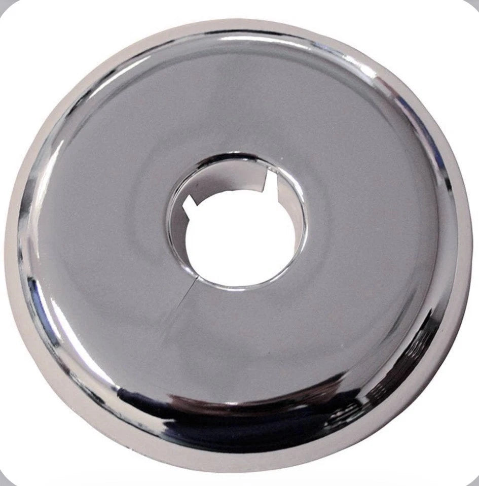 (Box of 12) 4" CTS Flexible Plastic Floor and Ceiling Plate F06401