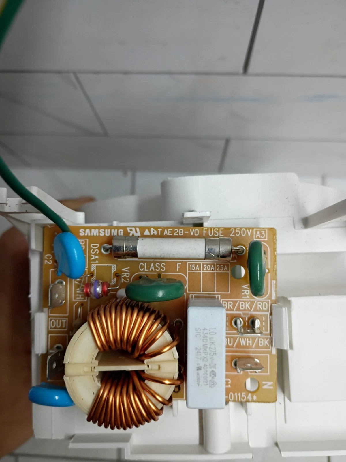 Samsung Microwave Fan Assembly 120V 60H Model DE69-01031 Parts Only