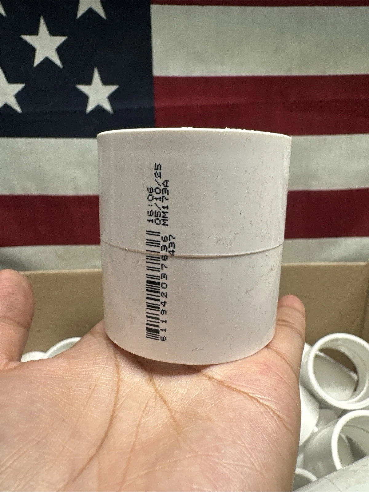 Lot Of 100Charlotte Pipe and Foundry Coupling Pvc White 1-1/2" X 1-1/2"