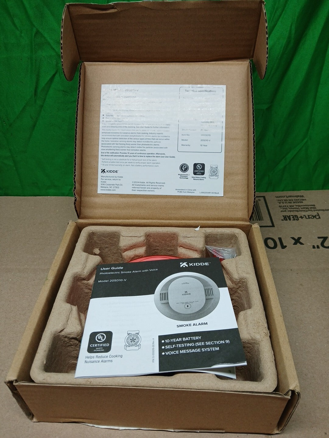 Kidde Detect 20SD10-V Smoke Alarm New Open Box