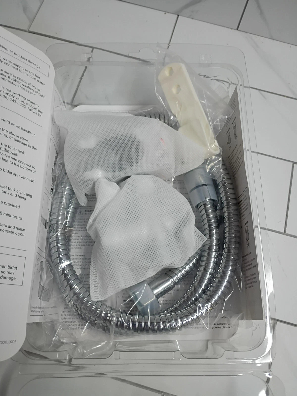 Brondell CS-30 CleanSpa Hand Held Bidet Polished Chrome