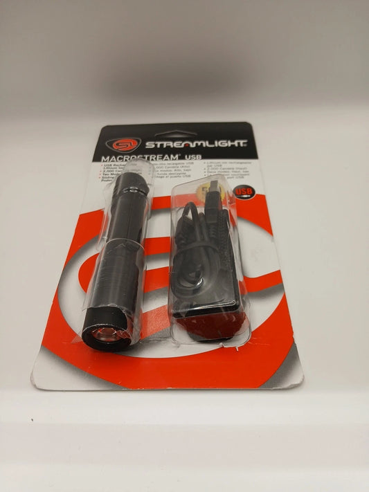 Streamlight 66320 Macrostream USB Flashlight 500 Lumens With USB Cord