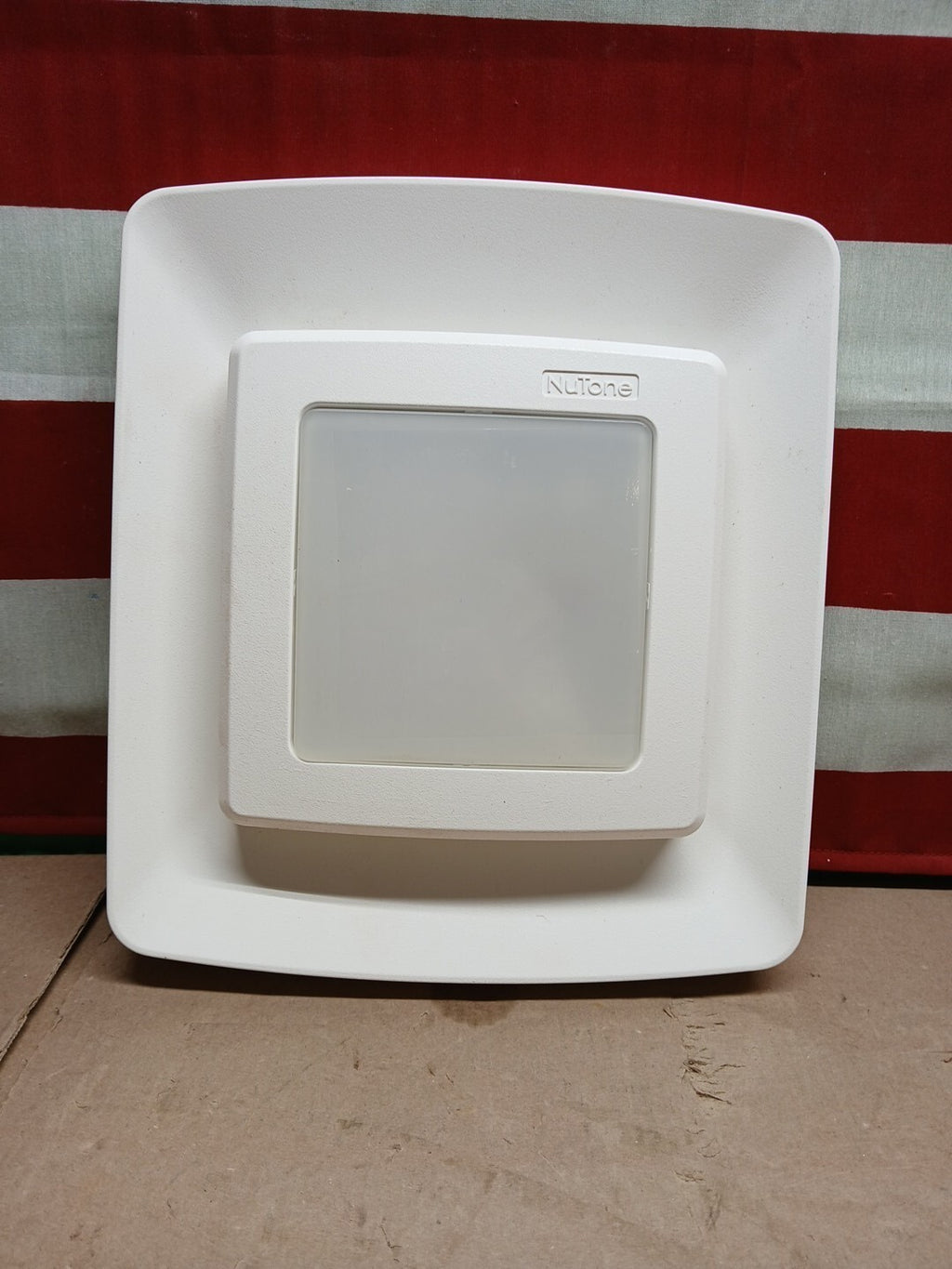 Broan NuTone Bathroom Fan Replacement Cover with Light FG500N in White