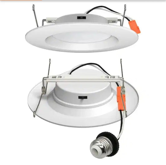 12 IXD 6 in. White Selectable CCT Housing Required Integrated LED Recessed Light