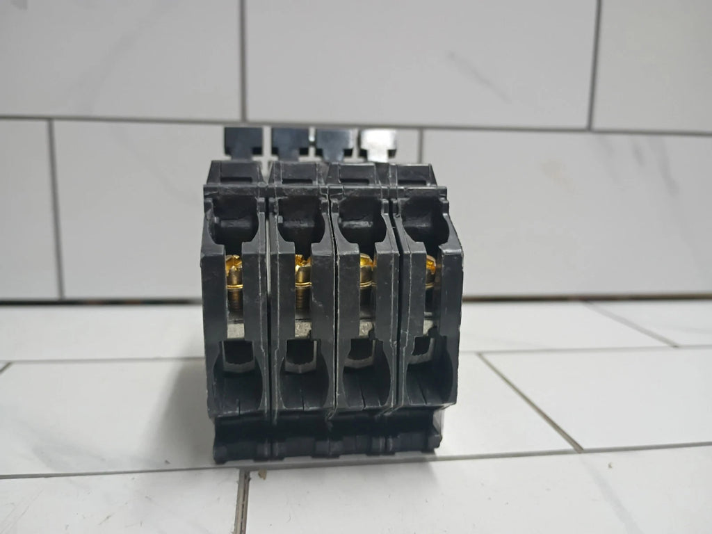 ABB THQLQ THQLQ203020A Quad Common Trip 2-Pole 20/30A 240V Breaker Open Box