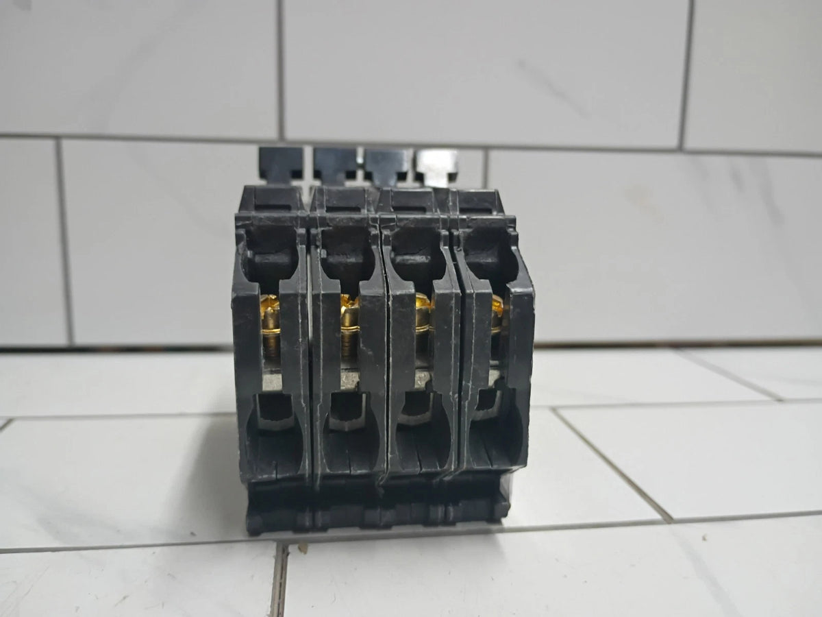 ABB THQLQ THQLQ203020A Quad Common Trip 2-Pole 20/30A 240V Breaker Open Box