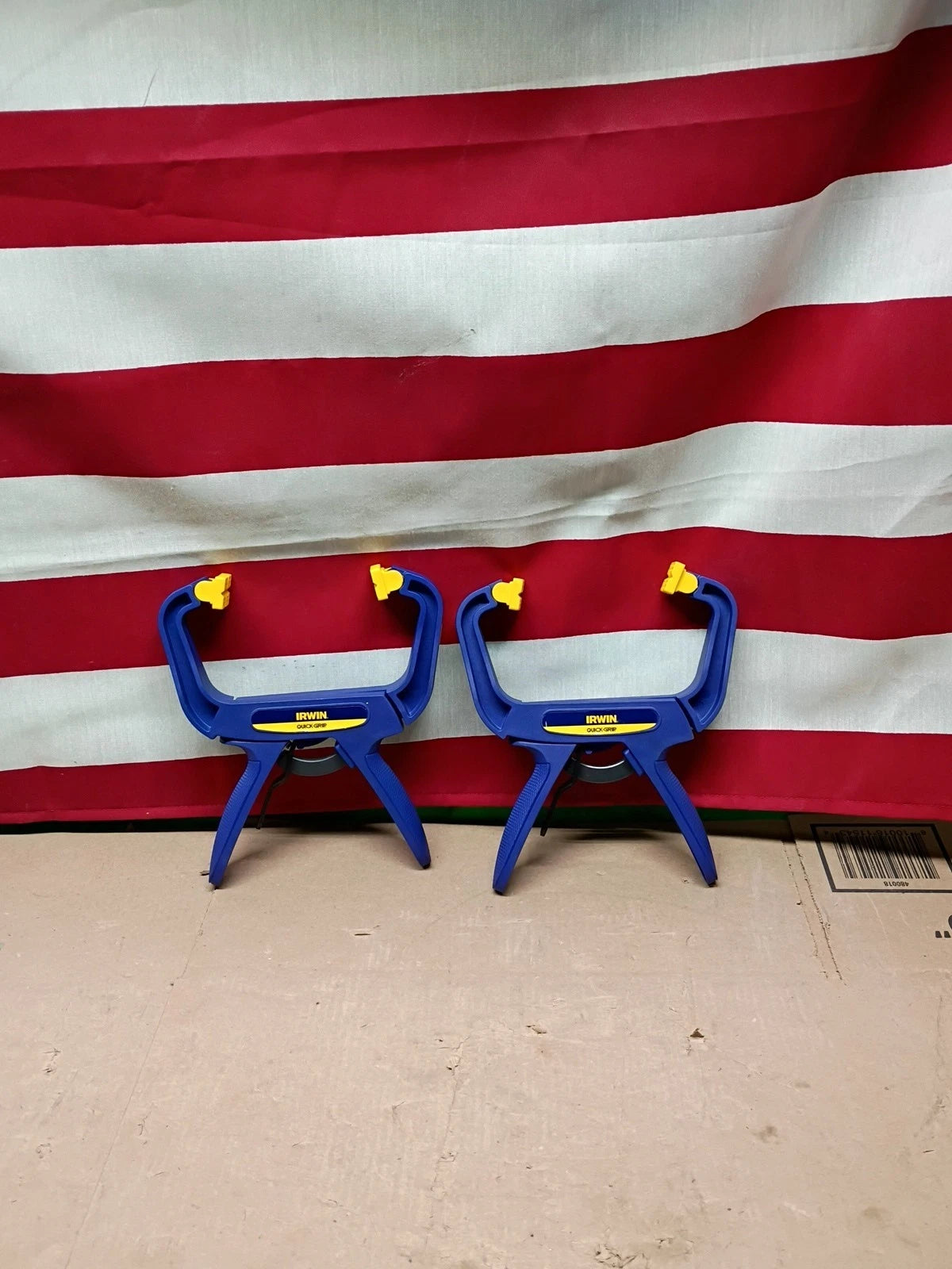 Lot Of 2 IRWIN T59400CED 101mm 2 QUICK-GRIP NON MARKING HANDI CLAMPS Open Box