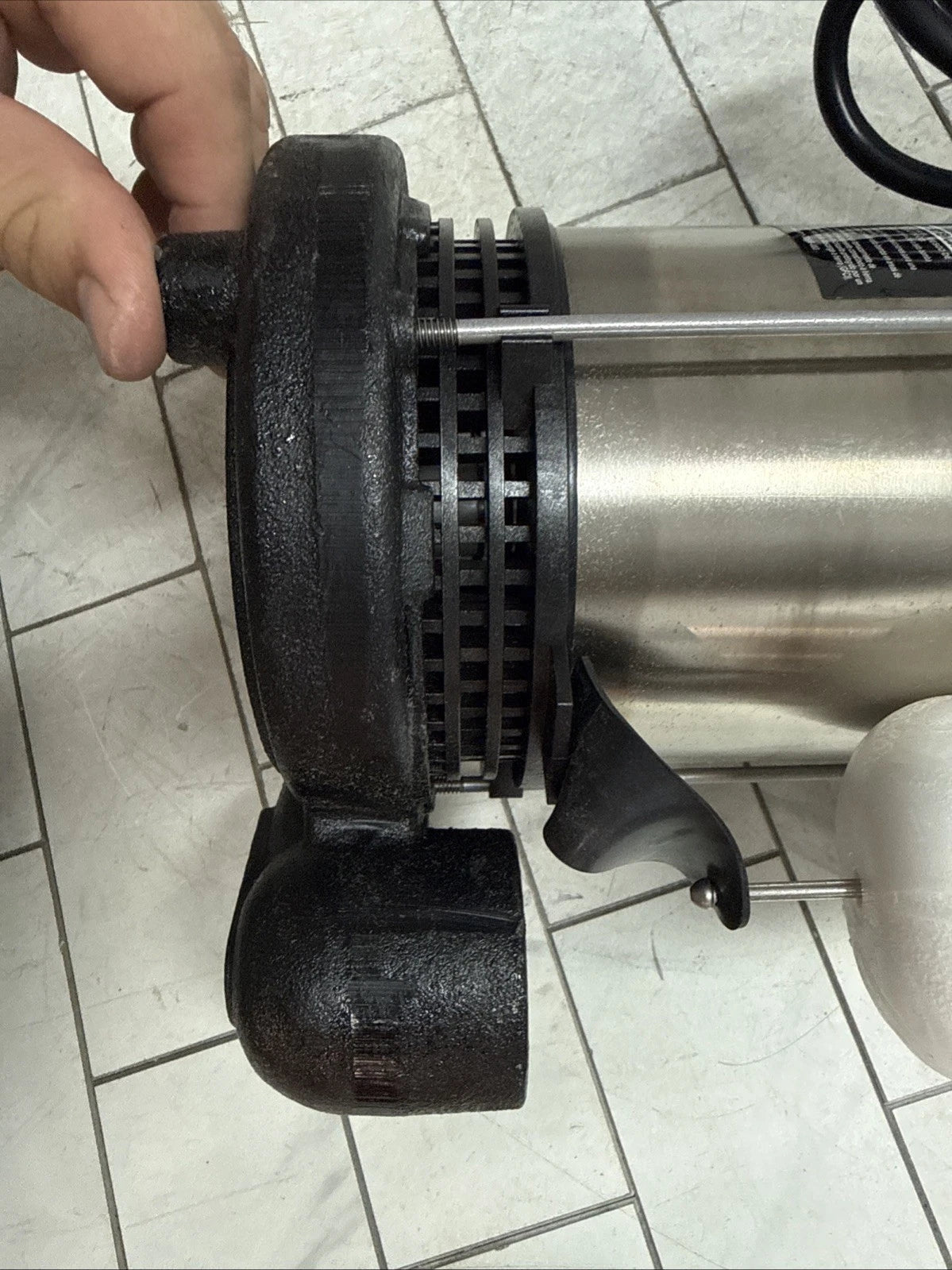 Wayne 58321-WYN3 CDU980E 3/4 HP Cast Iron & Stainless Steel Sump Pump Open Box
