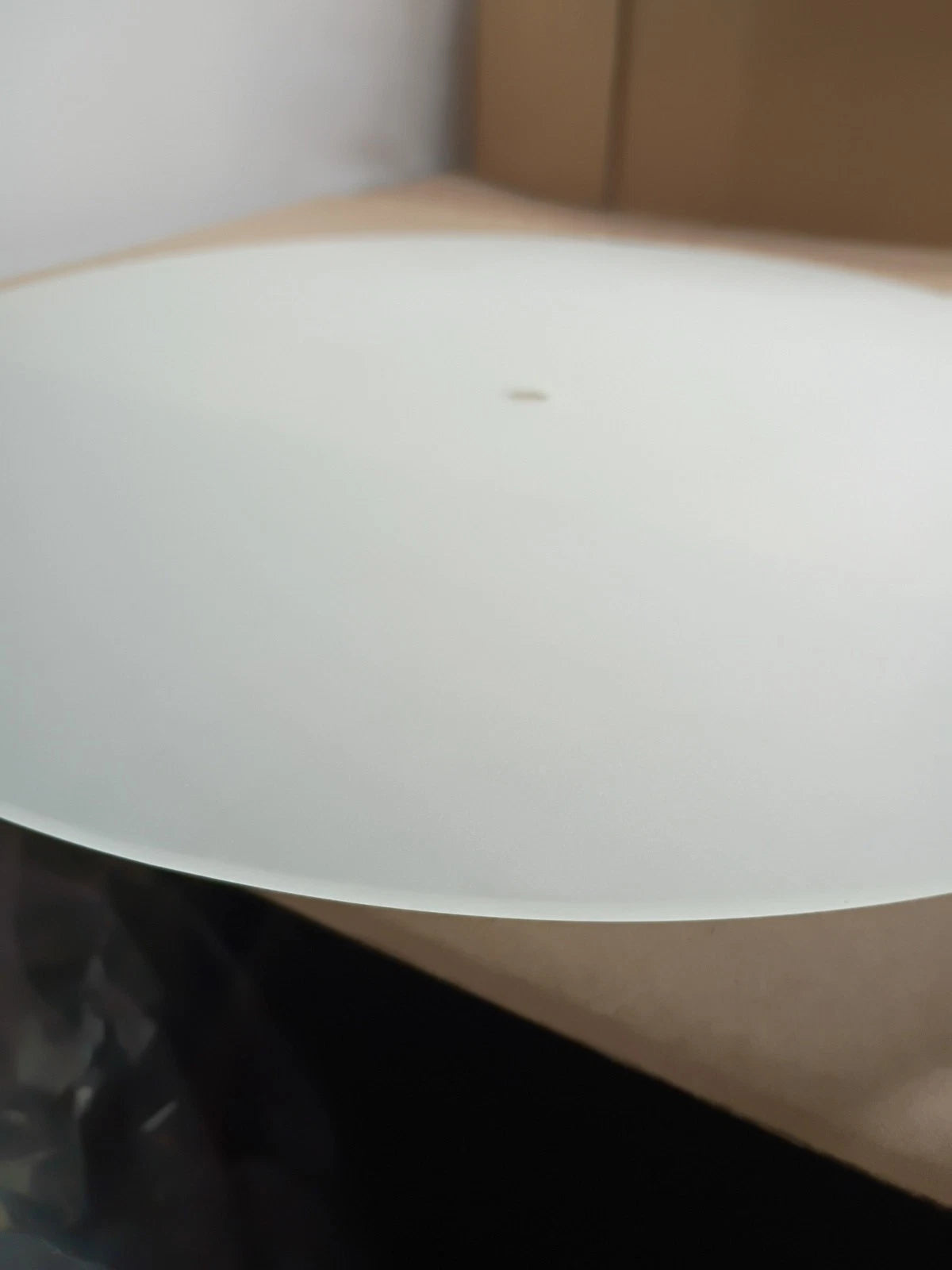 Progress Lighting Inspire 13 in. 2-Light Black Flush Mount Fabric Shade OpenBox