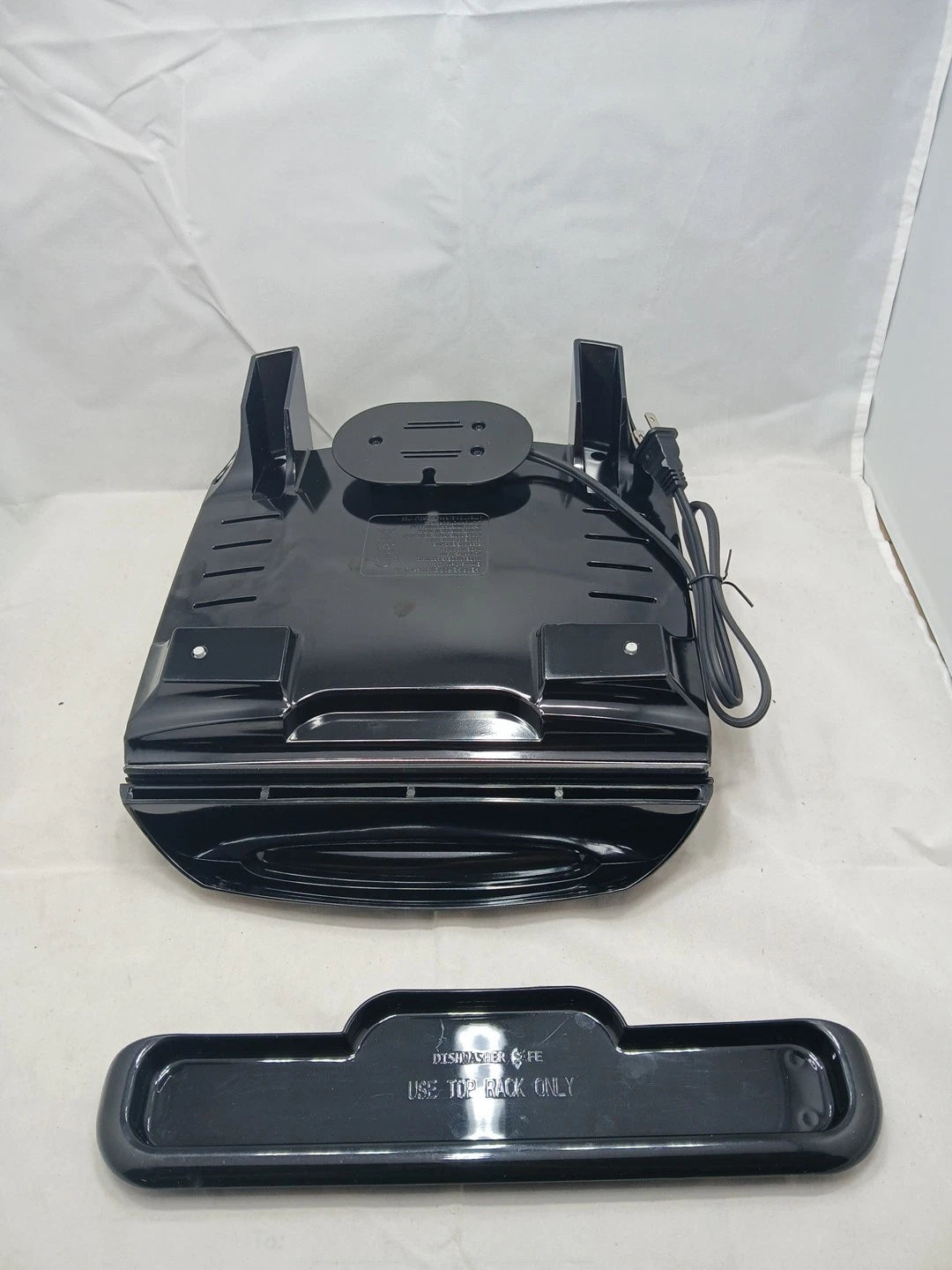 NOB George Foreman GRP1060B-TX Family Size Removable Plate Grill Black Sealed