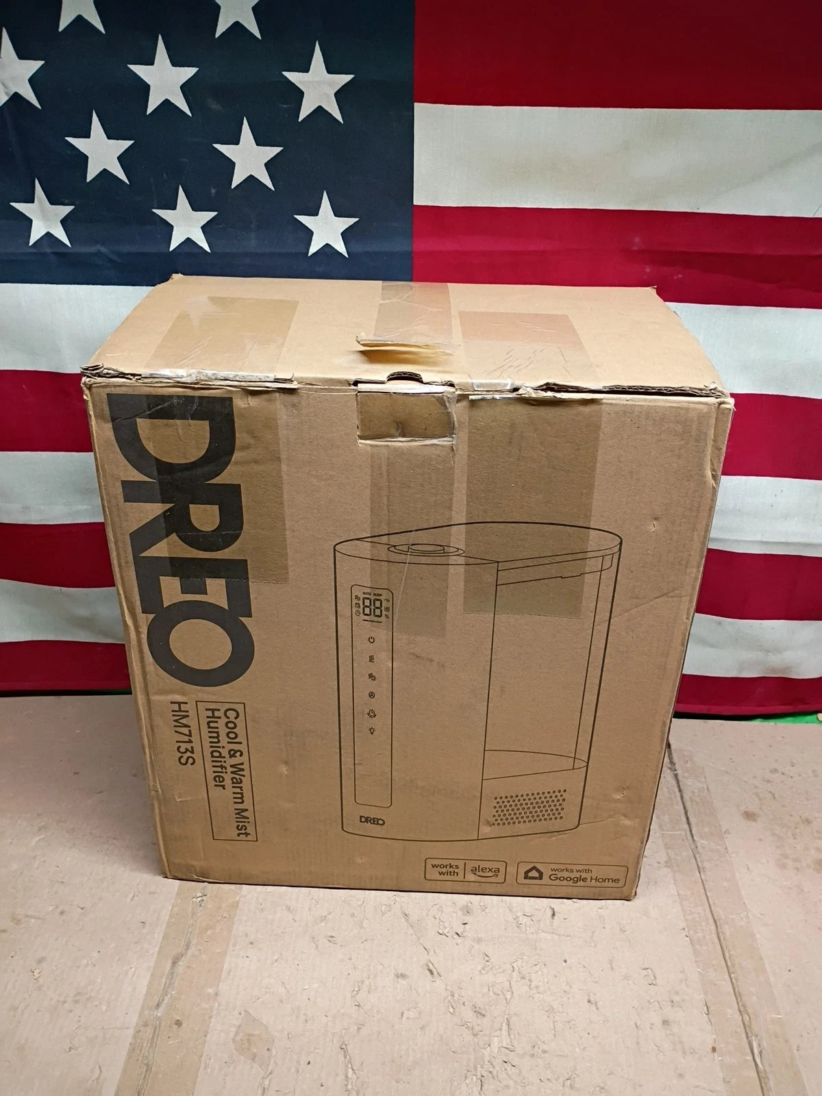 Dreo 6L Humidifiers for Bedroom, Smart Warm Cool Mist for Large Room, 60Hr