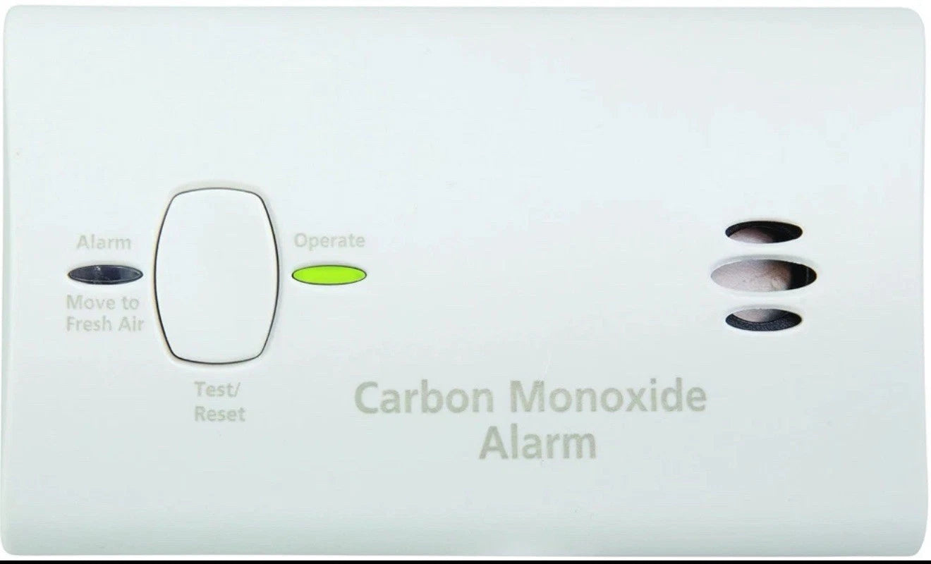 2x Kidde Carbon Monoxide Alarm Battery Operated CO Detector Monitor 9C05-LP2 New