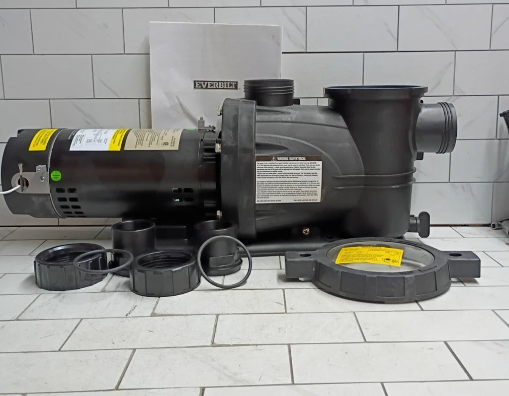 Everbilt SPP10002-2SP 1 HP 2-Speed Pool Pump 230-Volt OPEN BOX