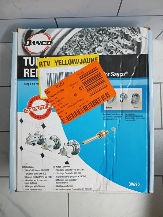 Danco 39620 Tub/Shower Remodeling Kit for Sayco NEW Open Box Complete Set!