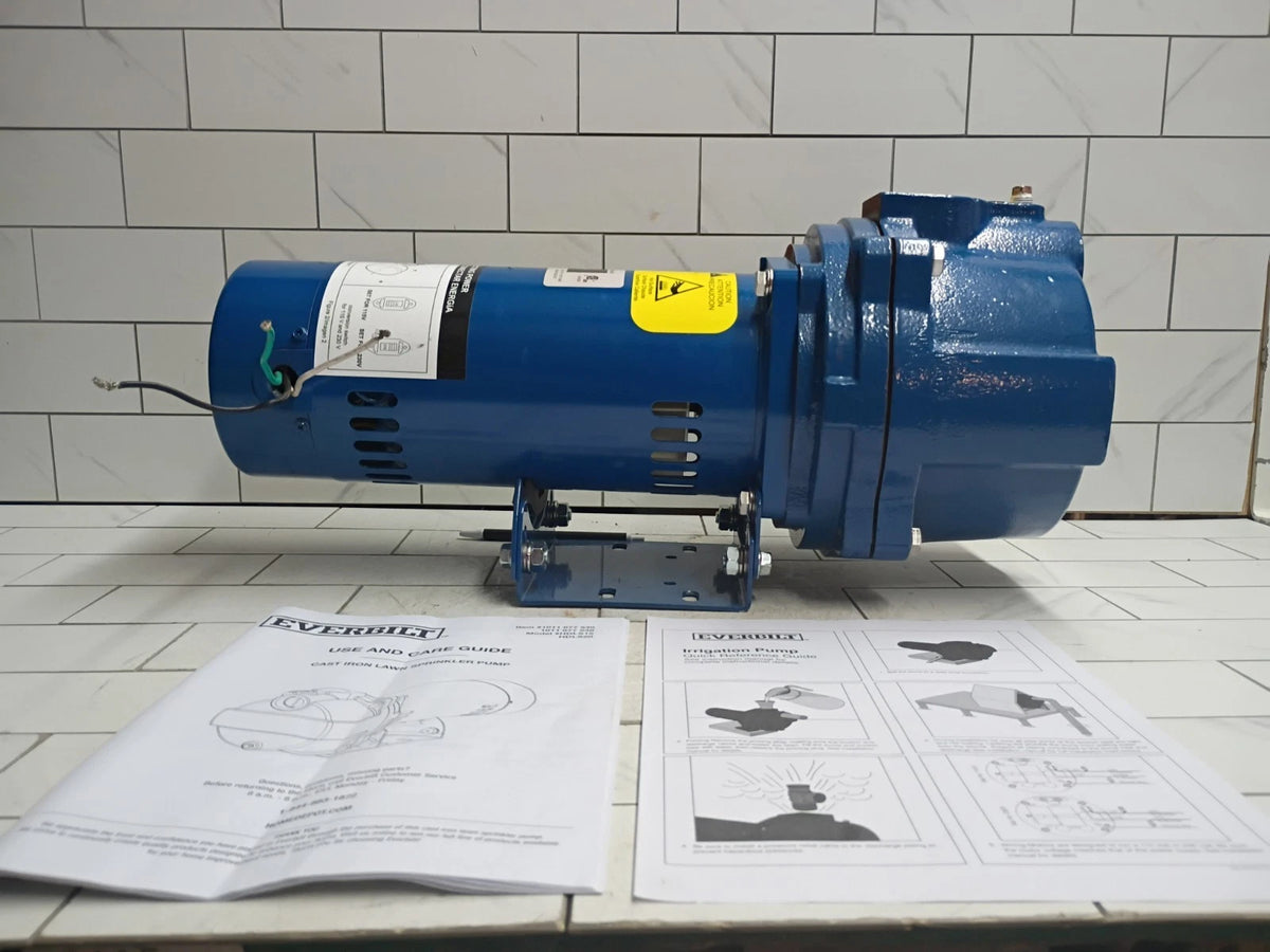 Everbilt HDLS15, 1-1/2 HP Cast Iron Lawn Irrigation Pump PARTS ONLY