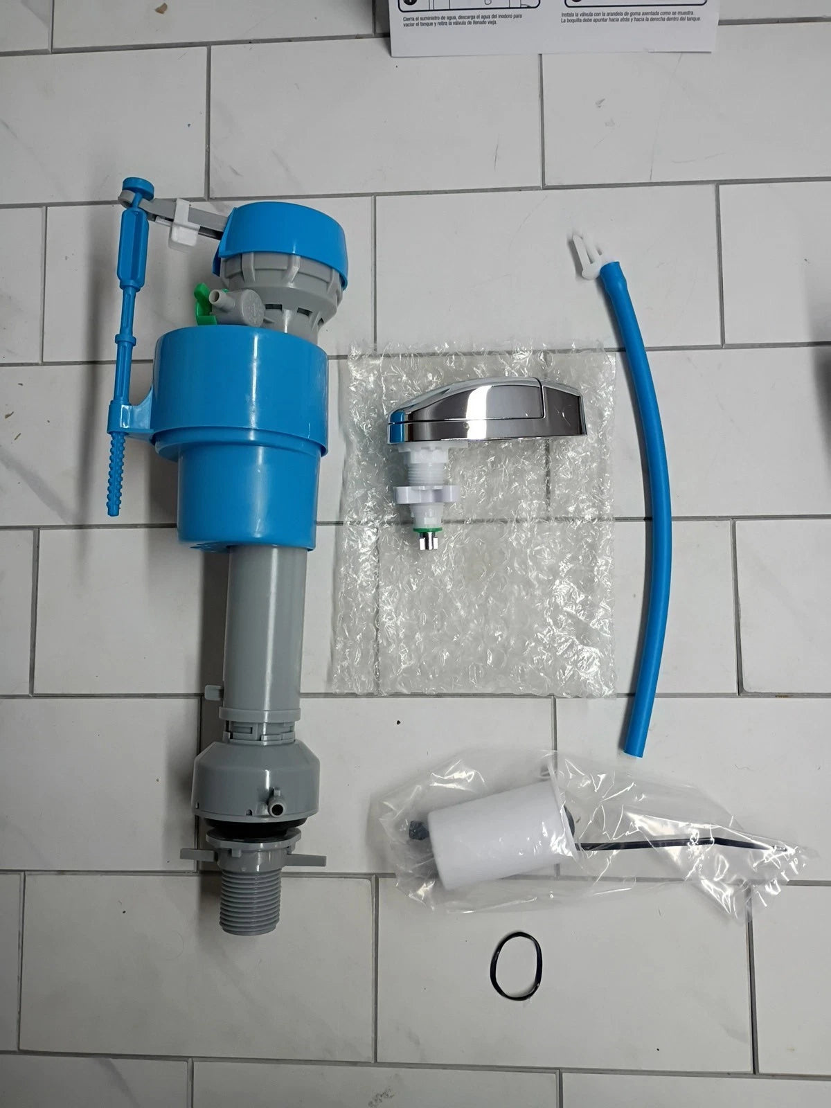 Danco HYR451 Dual Flush valve Universal Water Saving Toilet Repair Kit New OB