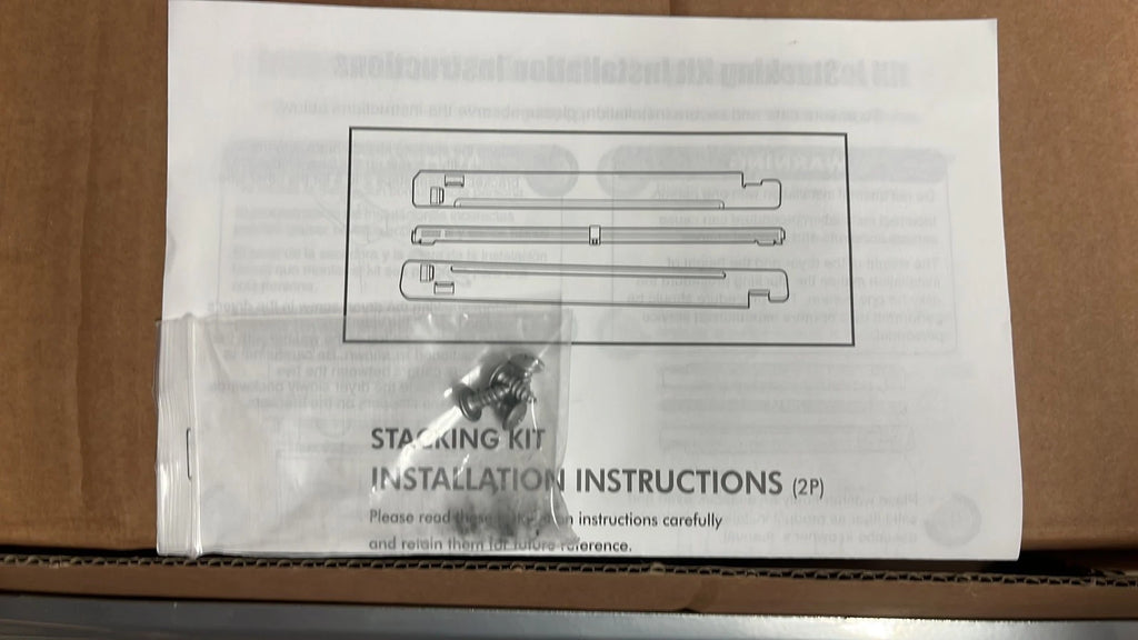 LG KSTK4 27" Washer dryer Stack Kit