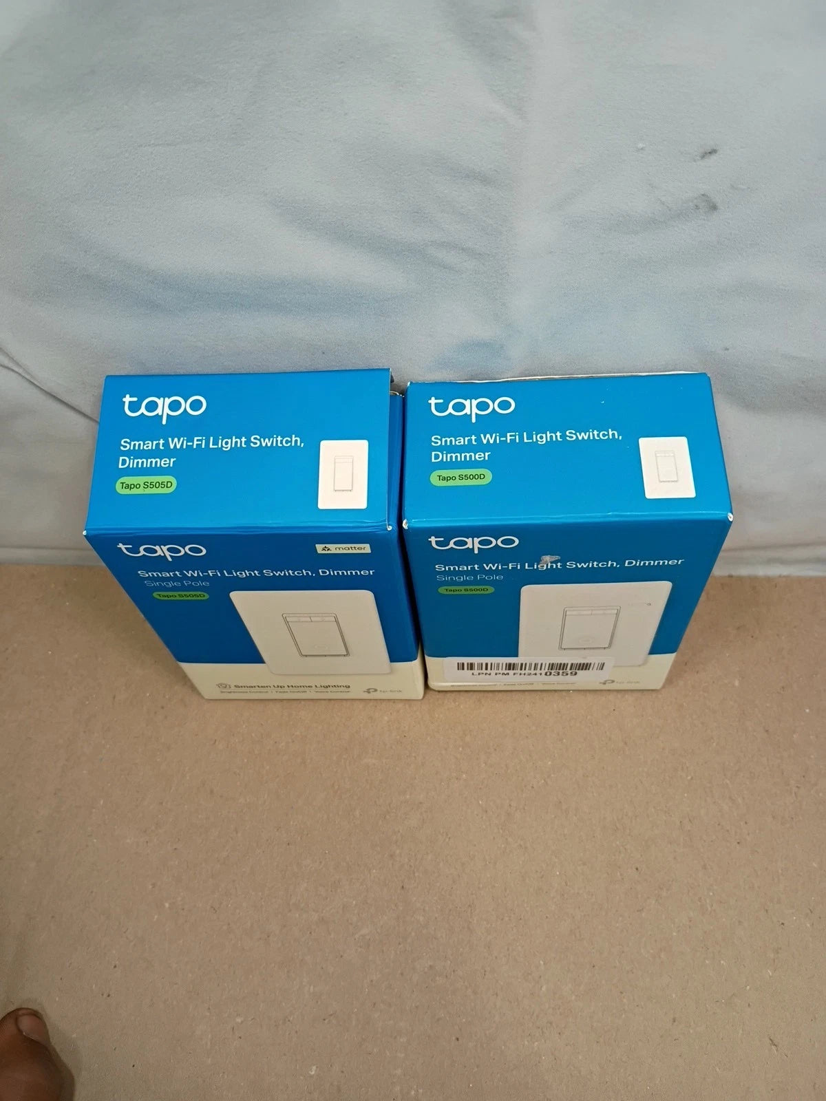 2 Pk OB Tapo Smart Wifi Light Switch Dimmer Single Pole S500d